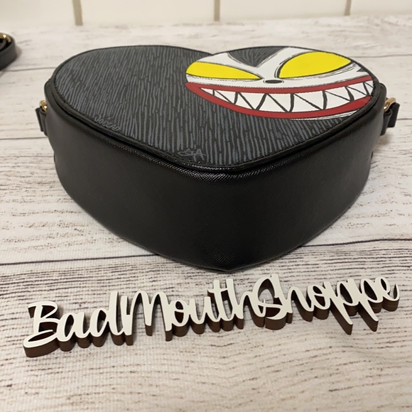 *VOIDEaD Scary Teddy Nightmare Before Christmas Hand Painted Crossbody Purse - Picture 3 of 9